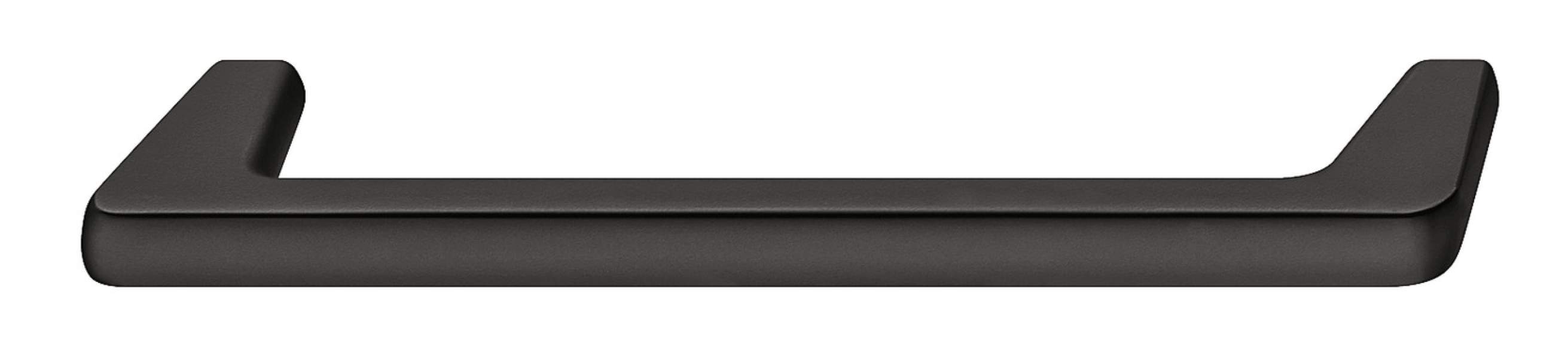 Ручка мебельная скоба Häfele Déco чёрный матовый 146 x 32 /128 мм 10670431