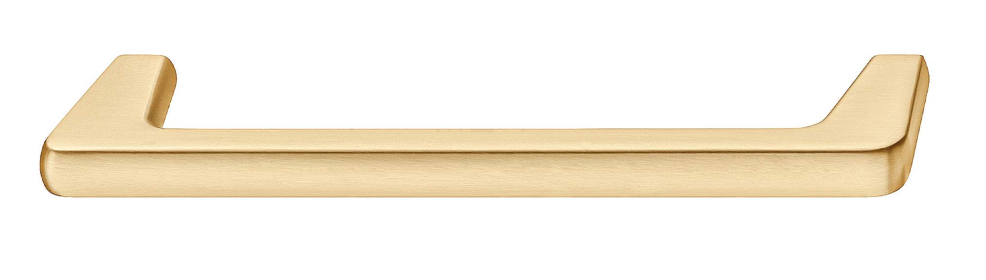 Ручка меблева скоба Häfele Déco золотистий браш 114 x 32 /96 мм 10670450