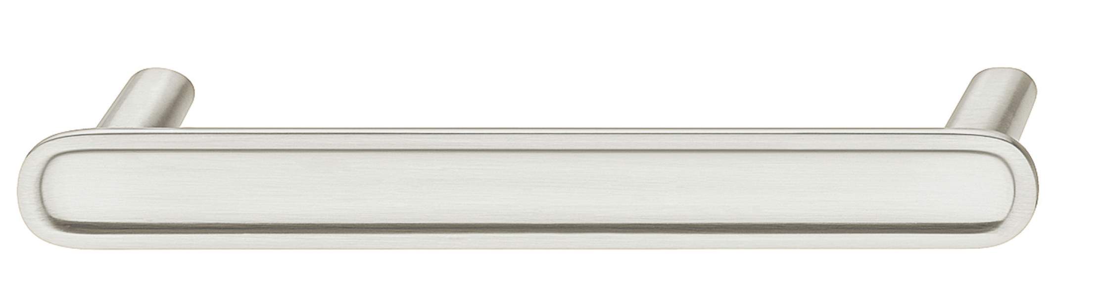 Ручка меблева скоба Häfele Déco нікель браш 214 x 29 /192 мм 10670333