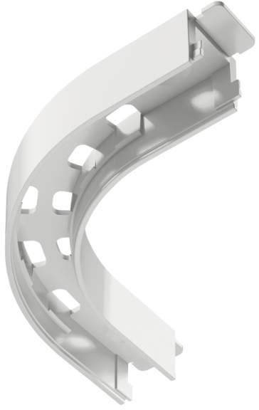 Кутовий з'єднувач для стелі Hafele Lighting OneCable 90° в одній площині цинковий сплав білий 83368306