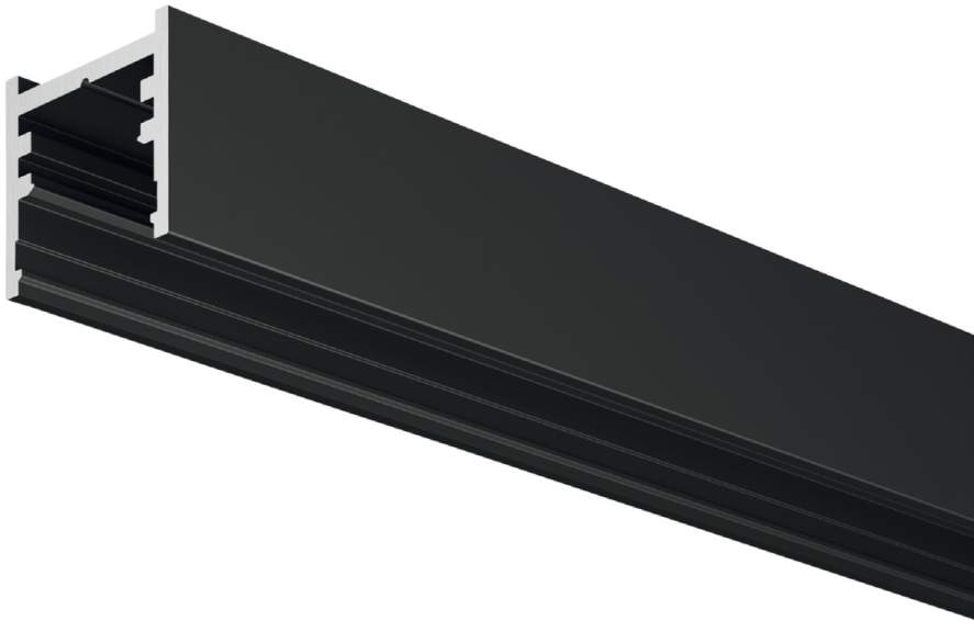 Профіль Hafele Lighting OneCable алюміній чорний 2500х18х16 мм 83368303