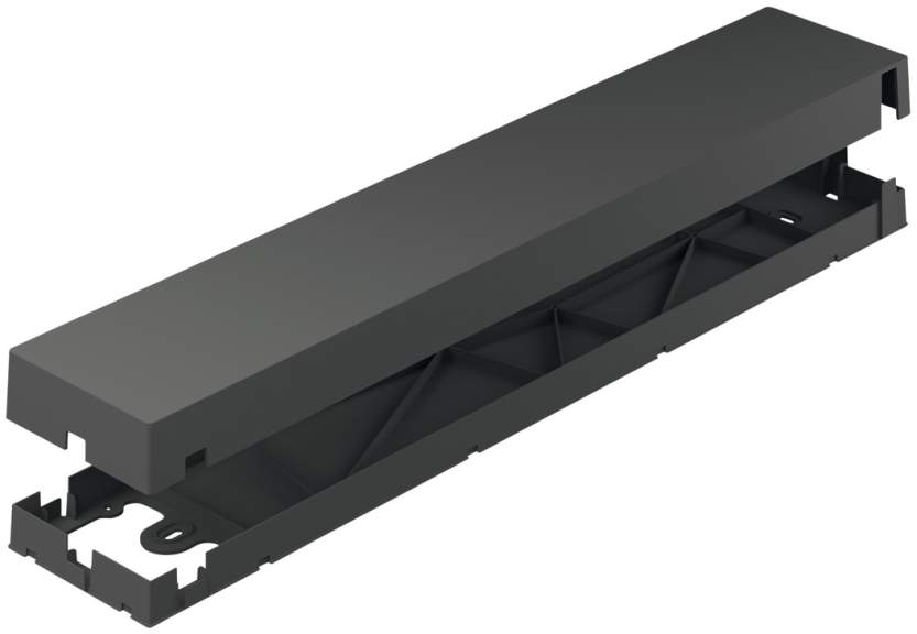 Дизайнерський корпус Hafele Lighting OneCable для драйвера Loox5 до 90 Вт чорний 83368309