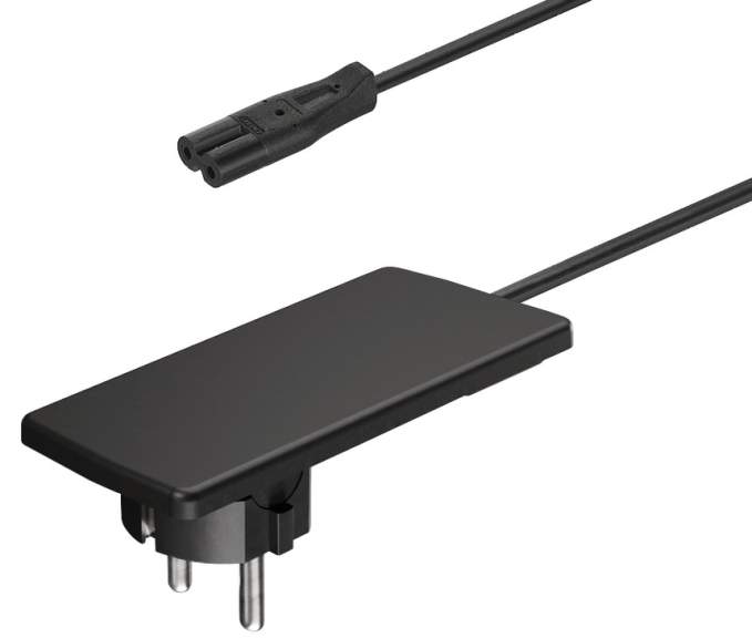 Кабель живлення Hafele Lighting OneCable для драйверів Loox5 до 90 Вт 300 мм чорний 83368313
