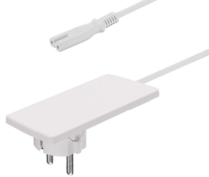 Кабель живлення Hafele Lighting OneCable для драйверів Loox5 до 90 Вт 300 мм білий 83368314
