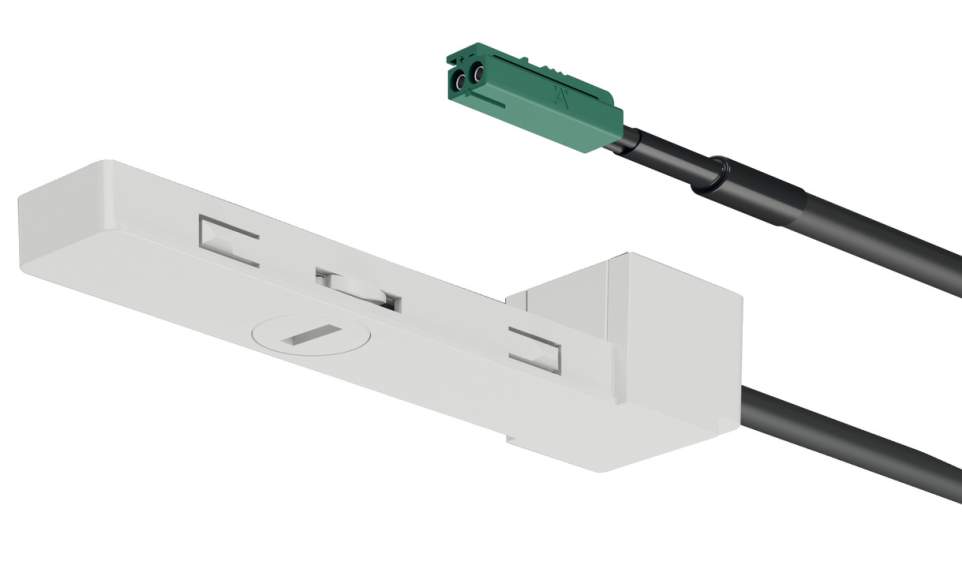 Живлення Hafele Lighting OneCable для драйверів до 90 Вт 1 x 200 мм білий 83368351