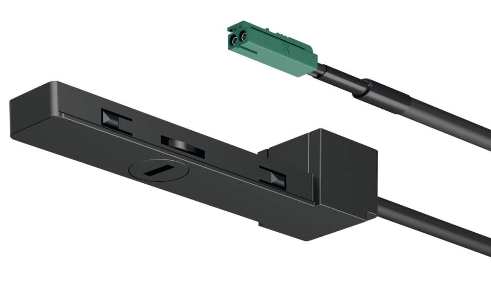 Живлення Hafele Lighting OneCable для драйверів до 90 Вт 1 x 200 мм чорний 83368350