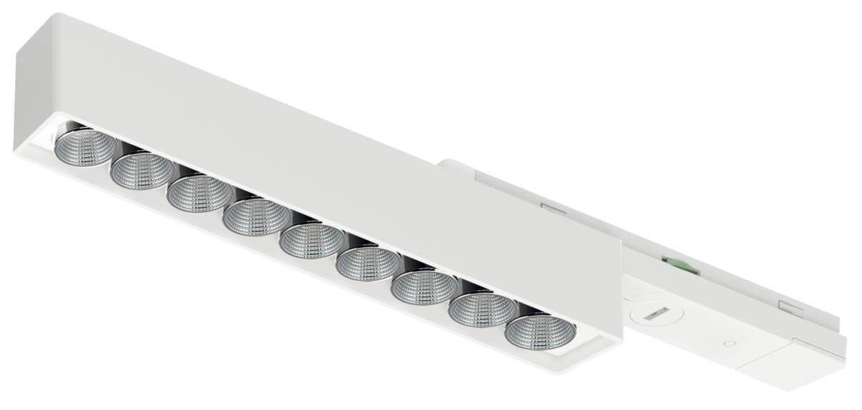 Точковий світильник Hafele Lighting OneCable Spot 9 Connect linear 24В 16Вт 40° 2700-5000К 1100лм 176х23х31 мм білий 83368330