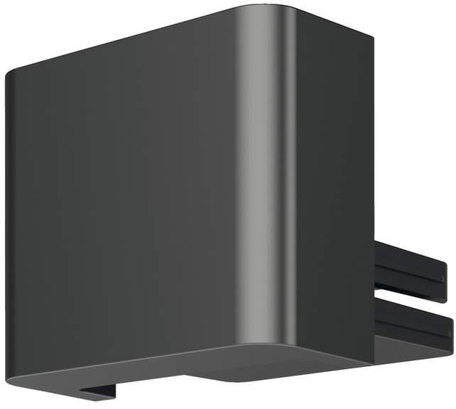 Кінцева заглушка Hafele Lighting OneCable пластик для декоративного закриття відкритих кінців профілю чорна 83368311