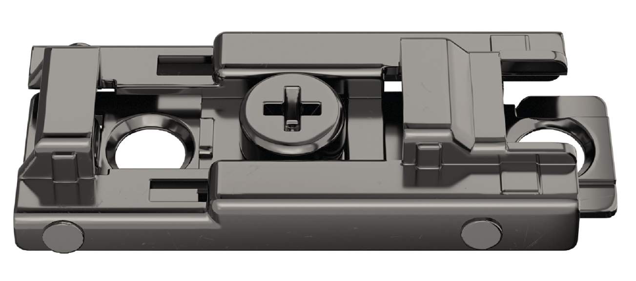 Монтажная планка прямая Hafele Metalla 540 SM H0 сталь черная под шуруп 31170730