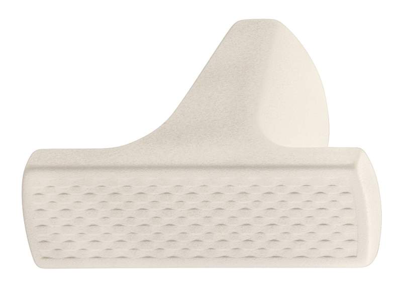 Ручка-кнопка Häfele Déco текстурированный перлинно-белый 41 x 26 мм 10671324