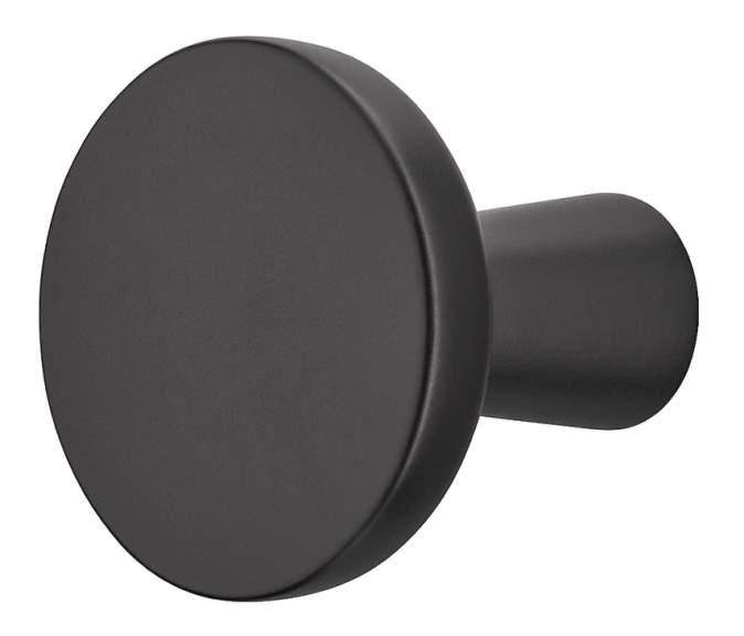 Ручка-кнопка Häfele Déco чёрный матовый 31.5 x 31.5 мм 10671370