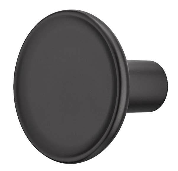 Ручка-кнопка Häfele Déco чёрный матовый 35 x 28 мм 10671420