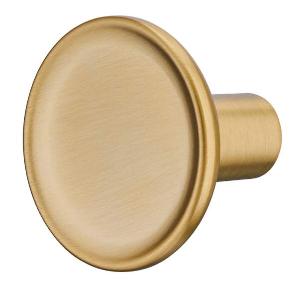 Ручка-кнопка Häfele Déco золотистый брашированный 35 x 28 мм 10671422