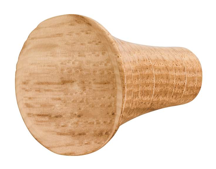 Ручка-кнопка Häfele Déco дуб натуральний, лакований 26.7 x 30 мм 10671580