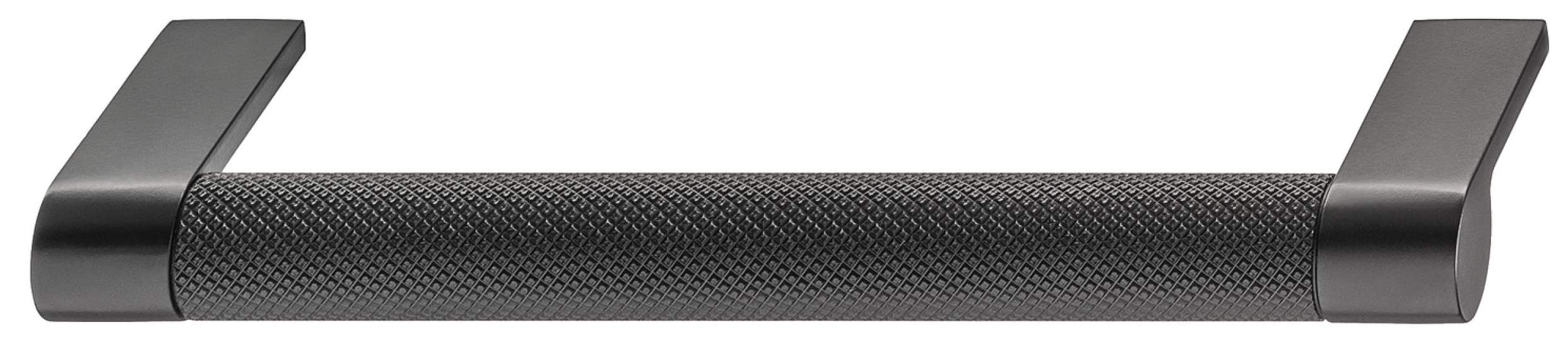 Ручка мебельная скоба Häfele Déco чёрный матовый 334 x 39 /320 мм 10671002