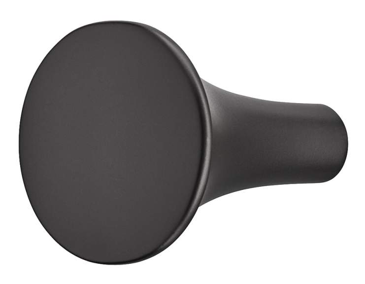 Ручка-кнопка Häfele Déco чёрный матовый 26 x 31 мм 10671130