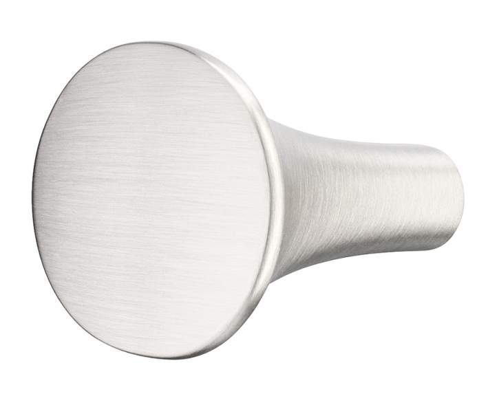 Ручка-кнопка Häfele Déco нікель браш 26 x 31 мм 10671131