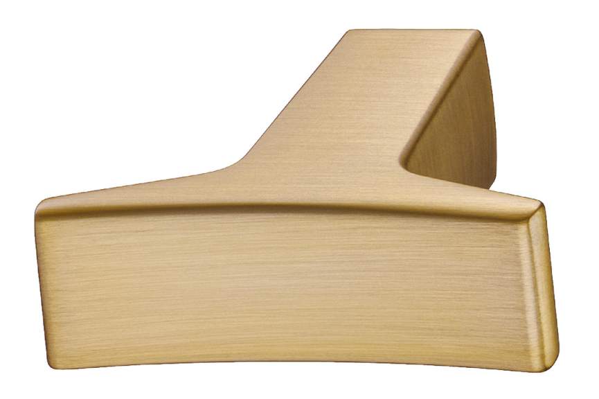 Ручка-кнопка Häfele Déco золотистий браш 40 x 31.5 мм 10671222