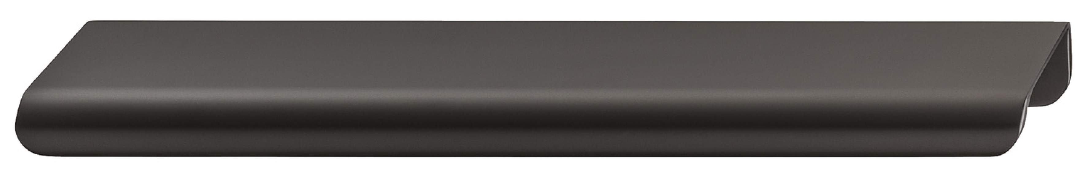 Ручка мебельная планка Häfele Déco чёрный матовый 340 x 42.5 /320 мм 10671235