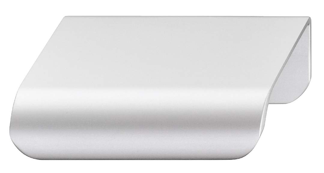 Ручка мебельная планка Häfele Déco серебристый 84 x 42.5 /64 мм 10671261