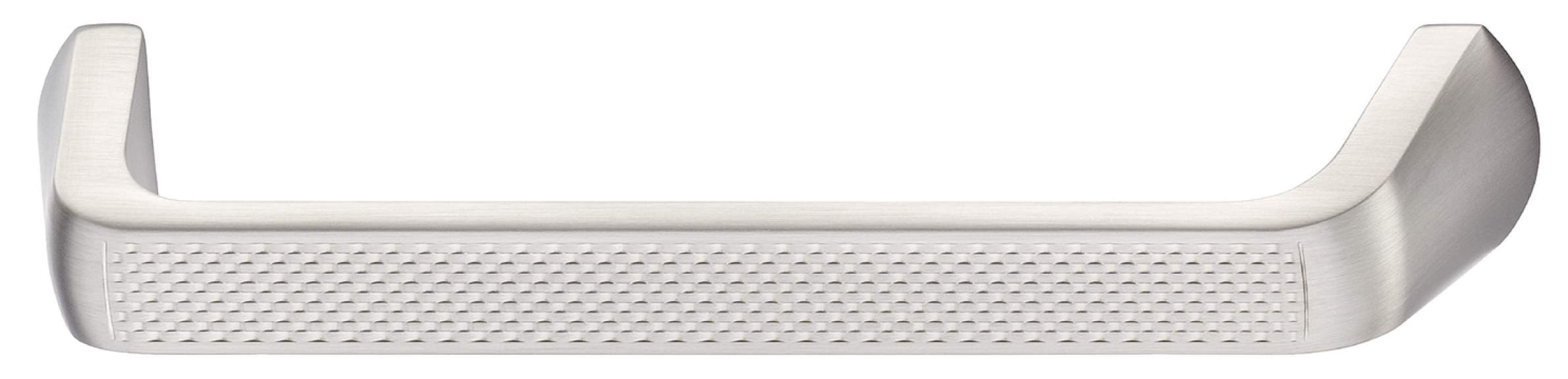 Ручка меблева скоба Häfele Déco нікель браш 142 x 26 /128 мм 10671280