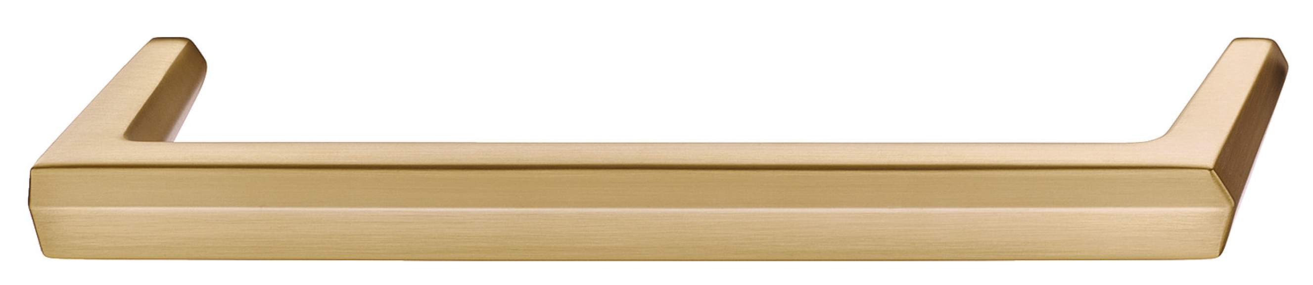Ручка меблева скоба Häfele Déco золотистий браш 204 x 32 /192 мм 10671453