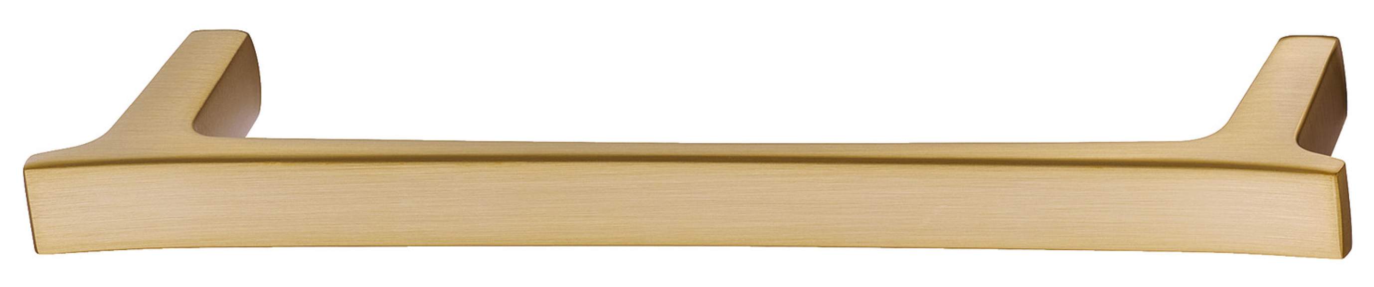 Ручка меблева скоба Häfele Déco золотистий браш 348 x 36 /320 мм 10671212