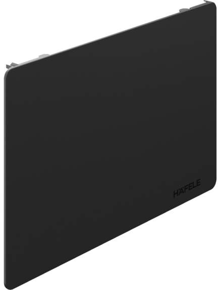 Комплект декоративних заглушок Häfele Free Slim Flap для накладного монтажу чорний 37292320
