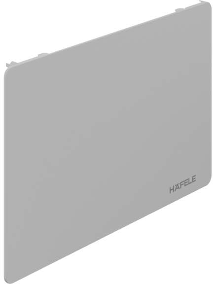 Комплект декоративних заглушок Häfele Free Slim Flap для накладного монтажу світло-сірий 37292520
