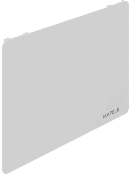 Комплект декоративних заглушок Häfele Free Slim Flap для накладного монтажу білий 37292720