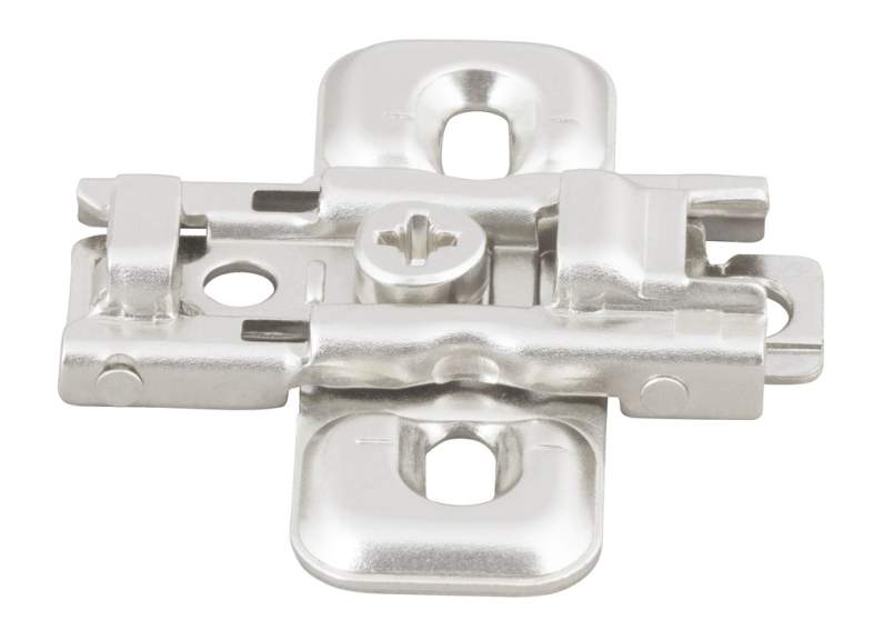 Монтажна планка хрестоподібна Hafele Metalla 540 SM H2 нікельована під шуруп 31170753