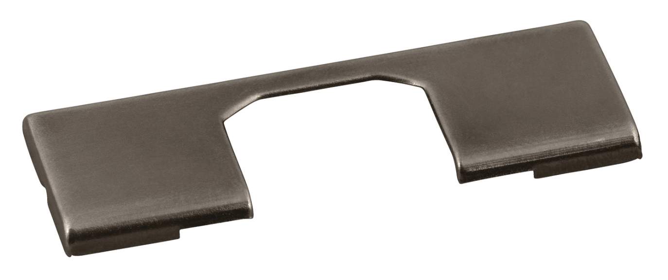 Заглушка Hafele Metalla 540 SM чорна для накладної петлі ліва 31191547