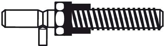 Набір для кріплення ручки-скоби на скляні двері під кутом 60° /12мм 90903941