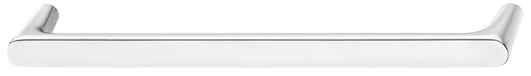 Мебельная ручка скоба цамак 140 х 27 мм хромированный полированный