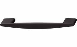 Ручка меблева скоба Häfele Déco чорний матовий 180 x 26 /128/160 мм 11034336
