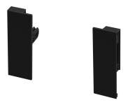 Кріплення внутрішнього фасаду Matrix Box S Slim 84 мм чорний 51409390