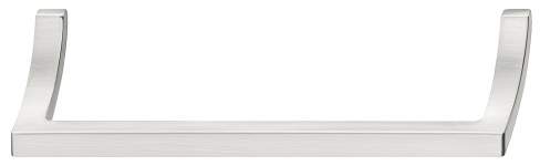 Мебельная ручка скоба цамак 170 x 32 мм никелированный матовый