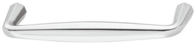 Меблева ручка скоба цамак 176 x 37 мм нікель полірований 15502060