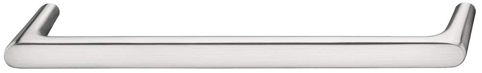 Мебельная ручка скоба цамак 140 x 27 мм никелированный матовый