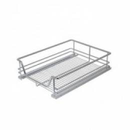 Корзина стальная хромированная 427 х488х125 мм