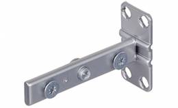 Тримач фасаду 90° сталь срібний лакований 54556289