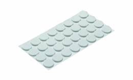 Підп'ятник меблевий круглий білий 24 мм (упаковка 100 шт) 65006705