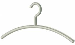 Вішак для одягу з гачком сірий 450 мм 80456195