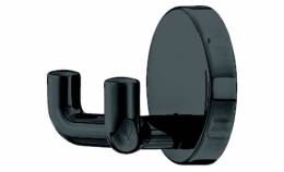 Гачок гардеробний поліамід чорний 90 50x43 мм 84262290