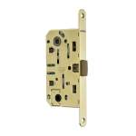 Замок механический Bitter NG WC 18х196 мм сталь латунь полированная 8/6 мм 91123043