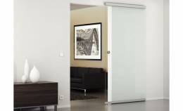 Комплект фурнітури DESIGN 80-M для 1-ого дверного полотна 1100 мм для скла 10 мм