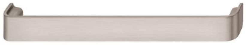 Мебельная ручка скоба цамак 169 x 22 мм никелированный матовый