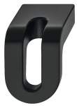 Ручка-кнопка Häfele Déco чорний матовий 35 x 29 мм 10669070