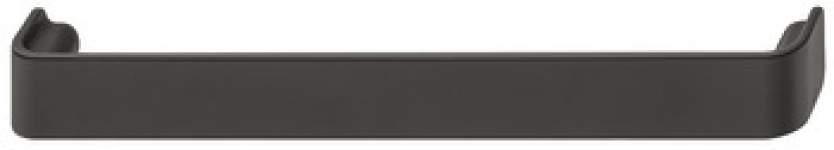 Мебельная ручка скоба цамак 169 х 22 мм черный