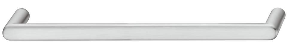 Мебельная ручка скоба цамак 172 х 26 мм никелированный матовый
